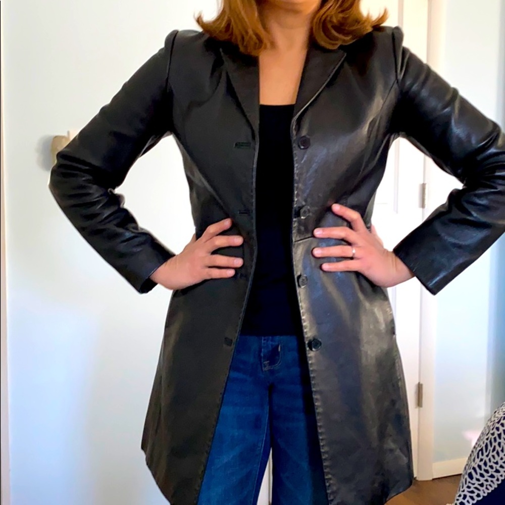 Kenneth Cole REACTION leather jacket